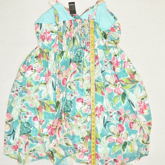 NEW Torrid Women's Fit & Flare Floral Dress Polyester Multicolor Plus Size 1 - Picture 5 of 8